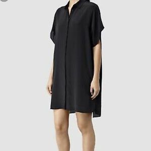 NWOT AllSaints Thea silk dress